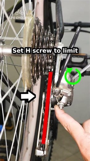 Set Rear Derailleur Limit Screws FAST | Quick Bike Mechanic Tip 🚲