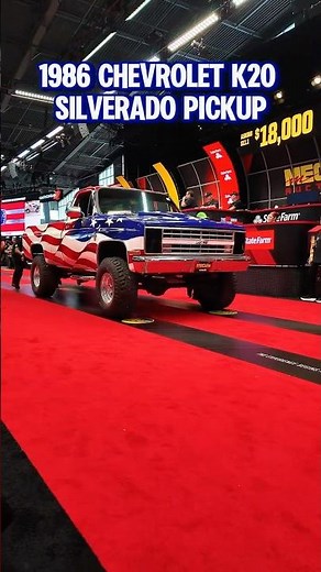 1986 Chevrolet K20 Silverado Pickup. #shorts #mecumauctions #chevroletk20 #chevroletsilverado
