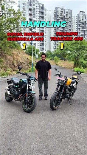 RE Guerrilla 450 vs Triumph Tracker 400: The Better Bike?