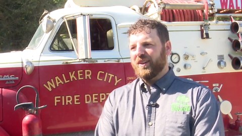 Walker's first fire engine to be restored