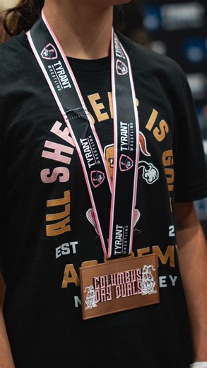 2.2K views · 110 reactions | Our first Women’s Dual Team was historic! We finished 4th out of 24 teams and brought home some hardware! Thank you for our club members who answered the call, our honorary members who joined us for the weekend, and all of the parents involved in helping bring this team together. The future is bright for women’s wrestling! Take a behind the scenes look at our performance from this year’s Columbus Day Duals! : @haleyagy.photo | Jordan Burroughs | Facebook