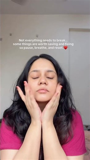 Not Everything Needs to Break | Reset Routine for Tired Mind & Skin #shorts