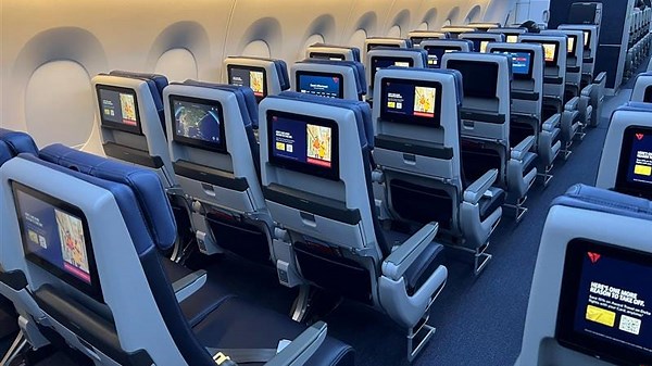 A first look at Delta Air Lines' new cabin interiors. What to expect.