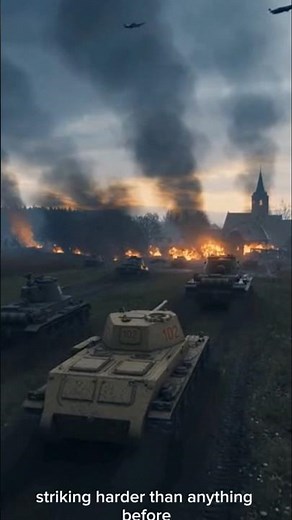 When Tanks Ruled the Battlefield in World War II #ww2history #britisharmy #militaryhistory #warfacts
