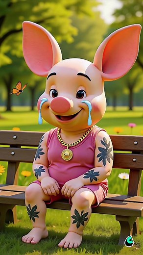 Piglet CRIES like a little bitch #winniethepooh #disneycharacters #parody #fyp #fypシ゚