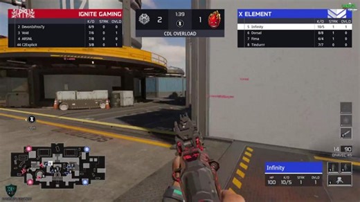 Casting Ignite Gaming v. X Element - XP League CDL COD Tournament