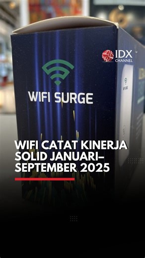 IDX CHANNEL on Instagram: "WIFI Catat Kinerja Solid Januari–September 2025 PT Solusi Sinergi Digital Tbk (WIFI) mencatat kinerja operasional yang solid sepanjang Januari–September 2025, seiring agresifnya ekspansi jaringan Internet Rakyat. Pertumbuhan pelanggan dan pendapatan tercatat melonjak signifikan, meski profitabilitas tertekan oleh meningkatnya biaya ekspansi. #idxchannel #idxchannelcommunity"