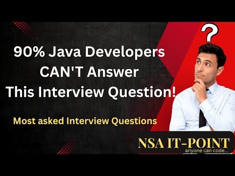 90% Java Developers CAN'T Answer This Interview Question!
