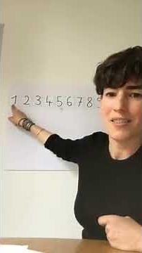 Kindergarten. Mathematics. The number rhyme. Lockdown. March 29, 2020.