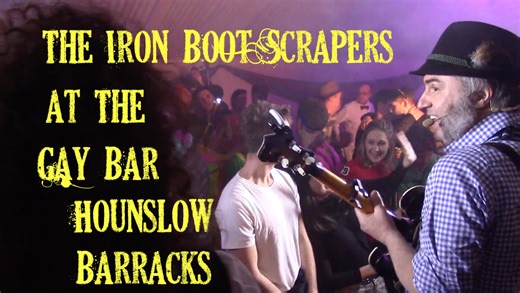 The Iron Boot Scrapers perform a tradition version of Electric Six's Gay Bar whilst entertaining the good folk, of The Irish Guard, at Hounslow's Cavalry Barracks. www.facebook.com/theironbootscrapers www.ironbootscrapers.com See our original stuff here: Spotify Costermonger (1st album): https://open.spotify.com/album/09r5iDvWmq2dg3tNMtJnUa?si=7jOXlciBRhGuLwtW4-dDkg Spotify Quiet Light (2nd album): https://open.spotify.com/album/2qFeqIUGDf5ts3wru3Uxev?si=Bl8rCOf6Sj6Khxu_kqBBaQ #Steampunk #sousap