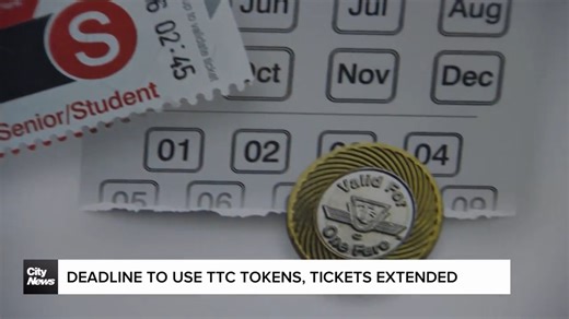 TTC extends deadline to use tokens, tickets