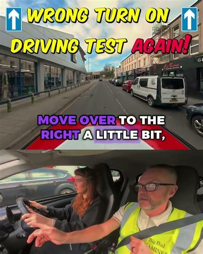 Wrong Turn on Driving Test 😬 AGAIN!