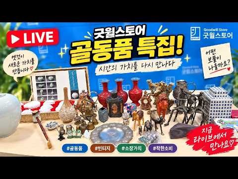 골동품 가격 궁금!? 굿윌 진품명품! 시작!
