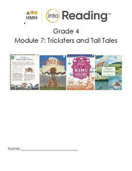 HMH Into Reading Module 7 Lessons 1-15 Scaffolded Organizers for Anchor Skills