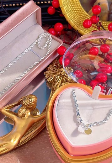 Sterling Silver Cuban Link Chain and Bracelet Set