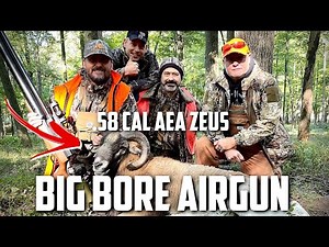 Big Bore Airgun Hunting with the .58 cal AEA Zeus / Mr. Hollow Point Pork Slam 2022