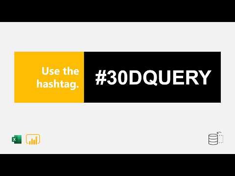 30 Day Challenge: Query Folding - #30DQUERY