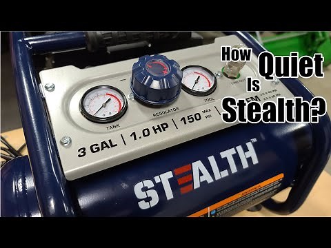 Stealth Quiet 3-Gallon Trim & Finish Air Compressor Review & Testing