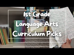 1st Grade Language Arts Curriculum Picks | Play Based Multisensory Learning at Home Late Talker