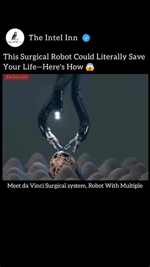 This Surgical Robot Could Literally Save Your Life—Here's How😱 #RoboticSurgery #MedicalTech
