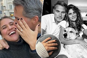 Rufus Sewell is engaged to his girlfriend Vivian Benitez who is 30 years his junior