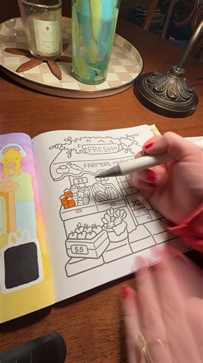 When life gives you blues just color with them 🩵💙 #coloring #timelapse #timelapseart #alcoholmarkers #cocowyo