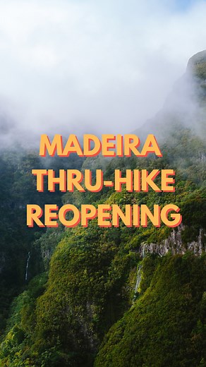 Madeira thru-hike re-opens 🇵🇹 101 KM | 6-day itinerary 👇 After two years, the PR1 from Pico Areeiro (Arieiro) to Pico Ruivo, maybe one of the best hiking trails in the world, is opening again - in April 2026 and with this, it’s finally possible to thru-hike Madeira on the Madeira Crossing 🙏 Closed because of wildfires in 2024, the government is restoring 17 kilometers of hiking trails, ensuring safety for both day and long-distance hikers. There might be limited availability in the beginning