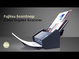 Fujitsu ScanSnap IX500 Review | Perfect for Small Business Owners | DirectMacro.com