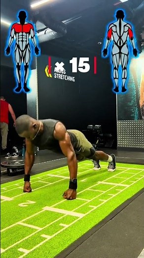 Séance pectoraux sans matériel #fitness #sports