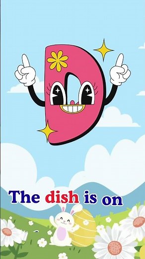 D Letter Words for Kids | Easy English Learning | #englishvocabulary