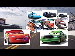 Chick Hicks Causes A Huge Crash At A Piston Cup Race/Grounded