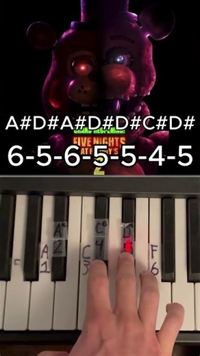 Its Been So Long - Fnaf 2 End Credits Song Piano Tutorial. #pianotutorial #Fnaf2 #Freddy #fnafsongs