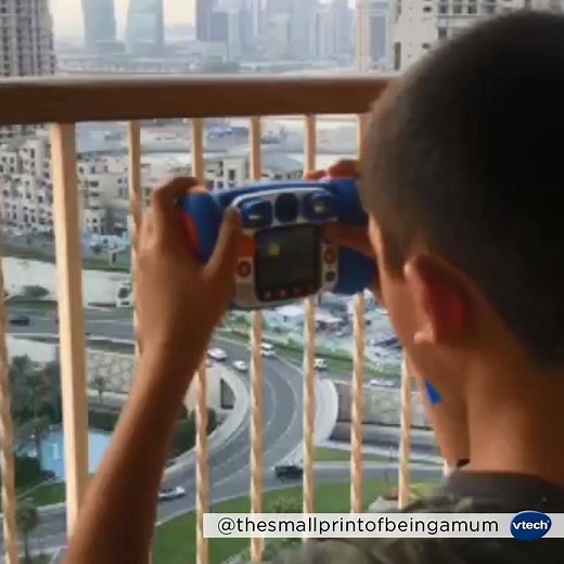 The Kidizoom Duo 5.0 is ideal as your kid's first camera, so they can start creating memories by themselves or with their friends. With front and rear facing cameras, the Duo offers several features from learning games, photo editing and fun effects! https://bit.ly/38NgwfY photo credit: Insta @thesmallprintofbeingamum | VTech Toys UK | Facebook