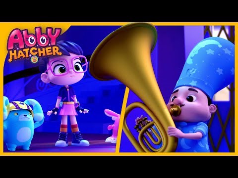 Abby Learns to Plays a Tuba +| More Abby Hatcher | Cartoons for Kids