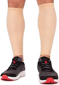 Calf Compression Sleeve for Men and Women - Shin Splint Sleeves for Leg, Calves – Running, Cycling