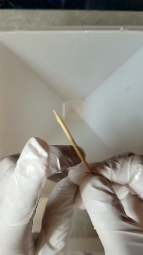 this grinds my gears!! just get the bubble out!!! it is not that hard!!!! #resin #resinart #art #creative #smallbusiness #yeg #resinpyramid #pyramid #epoxy #epoxyideas