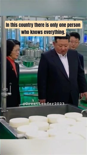In this country there is only one person who knows everything.#kimjongun #northkorea