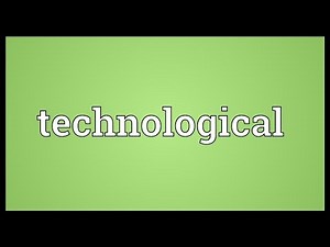 Technological Meaning