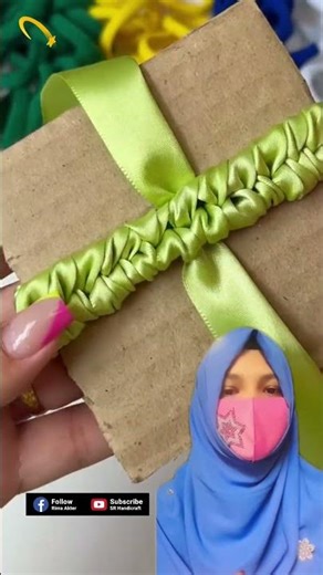 Make your own stylish hair band at home! 🎀✨#HairAccessories #Handmade #Crafting #HairBand