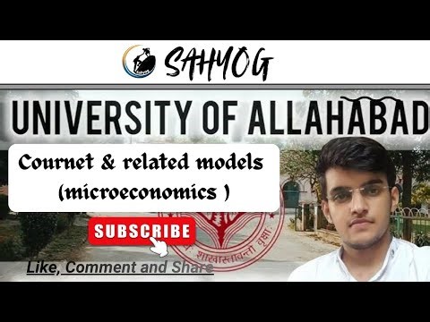 Cournot and Related Oligopoly Models (BA 3rd Year – SAHYOG) By Shivam sir