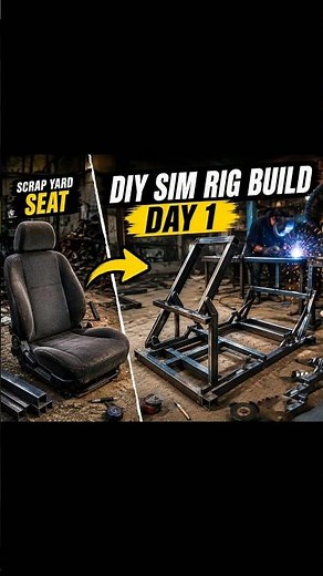 Building My Dream Sim Racing Rig - Day 1 🏁