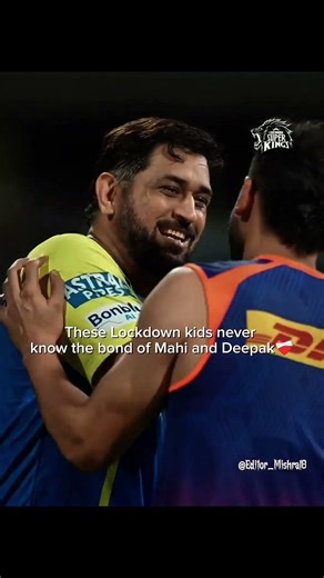 Bond Between Mahi and Deepak ❤️‍🩹#shorts #cricket #msdhoni #deepakchahar