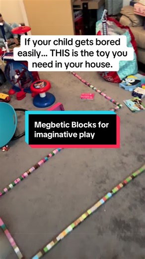 These magnetic blocks keep kids entertained for hours. Builds creativity, focus, imagination and problem-solving. Ideal educational toy for toddlers and kids. Amazing for independent play and parent sanity. #BusyMumLife #ToddlerToys #EducationalToys #MagneticTiles #IndependentPlay