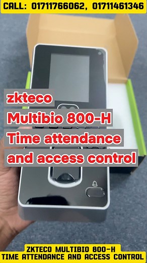 zkteco Multibio 800-H Time attendance and access control #zkteco #zktecomultibio800h | Trimatrik Multimedia