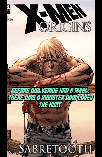 He’s the brother of wolverine #xmen #marvel #comics #sabretooth