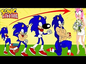 Cartoon Sonic Boom Growing Up Compilation Bodybuilder, Sonic vs mario tails, Shadow Mommy long legs