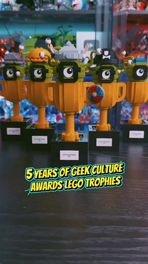 2026 marks the 5th Anniversary of the Geek Culture Awards, and the one-of-a-kind custom LEGO trophies! Join us as we celebrate the best in Tech, Games and Entertainment for 2025! Read more via the article link. #GeekCulture #Geek #LEGO #Trophies #BestOf2025