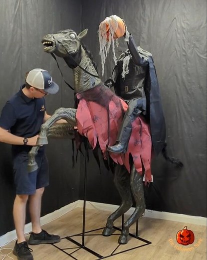 2025 Headless Horseman Animated Prop Set-up Unboxing