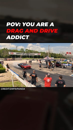 DragDriveRepeat on Instagram: "drag racing isn't dying #draganddrive ⁨@dirtepanda"