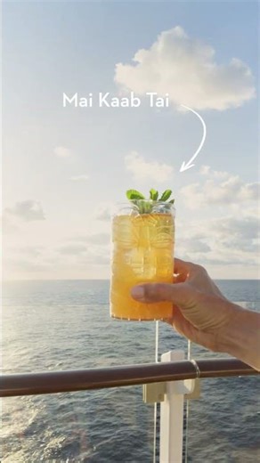 Sunset Drinks at Sea